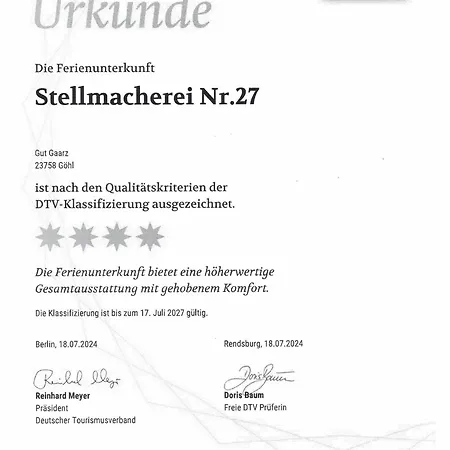 Feriengut Gaarz - Stellmacherei 27